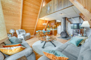 Long Lake Cabin with Kayaks, Private Beach and Dock!